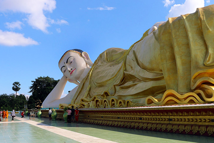 Du Lịch Myanmar: Hà Nội - Yangon - Bago - Golden Rock 4 Ngày Bay Vietjet Air